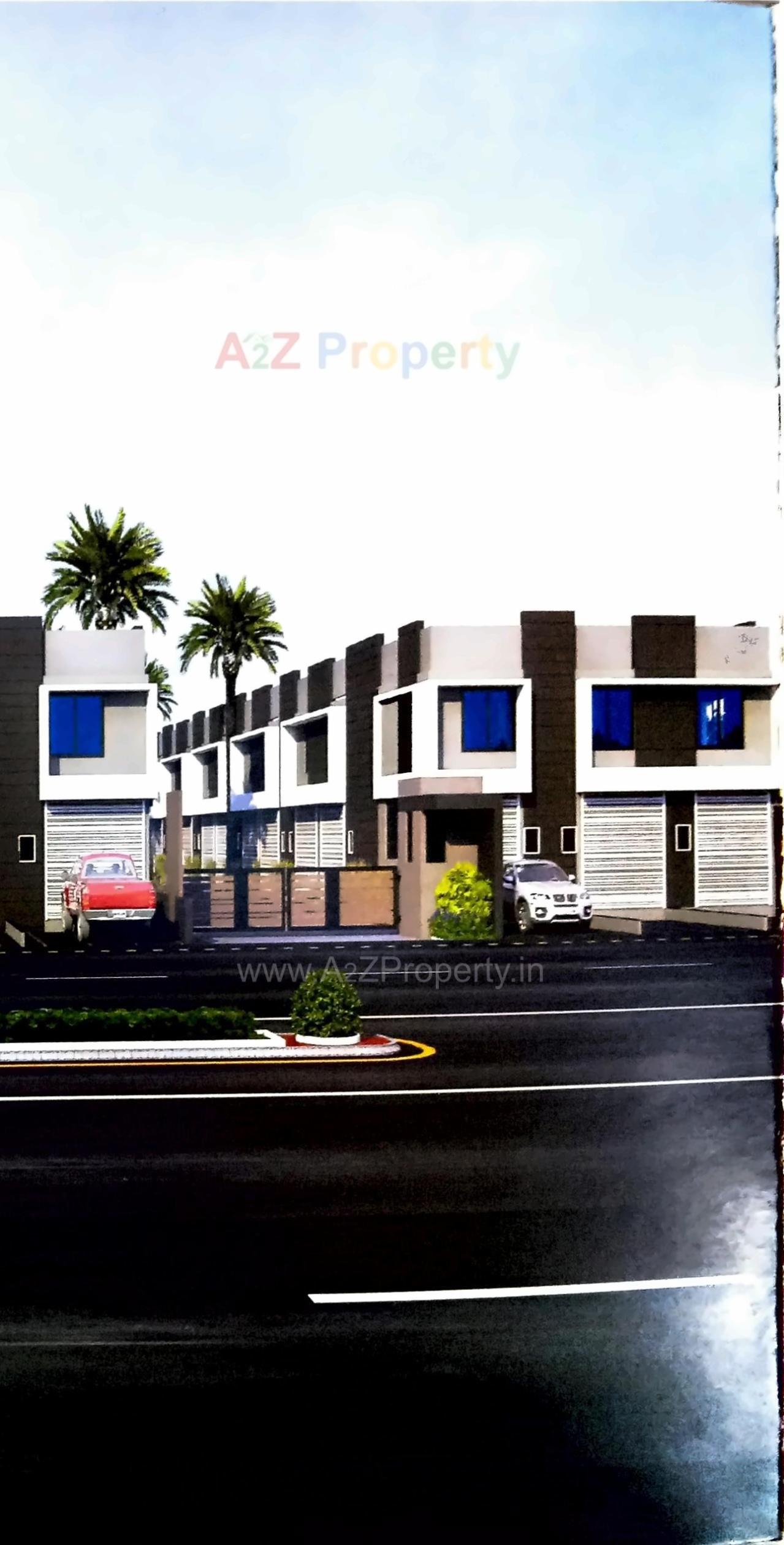 3D Elevation of real estate project Ashudev Industrial Park located at Dascroi, Ahmedabad, Gujarat