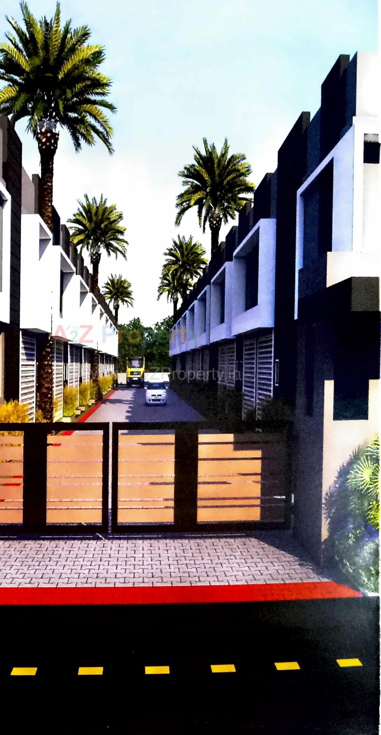 3D Elevation of real estate project Ashudev Industrial Park located at Dascroi, Ahmedabad, Gujarat