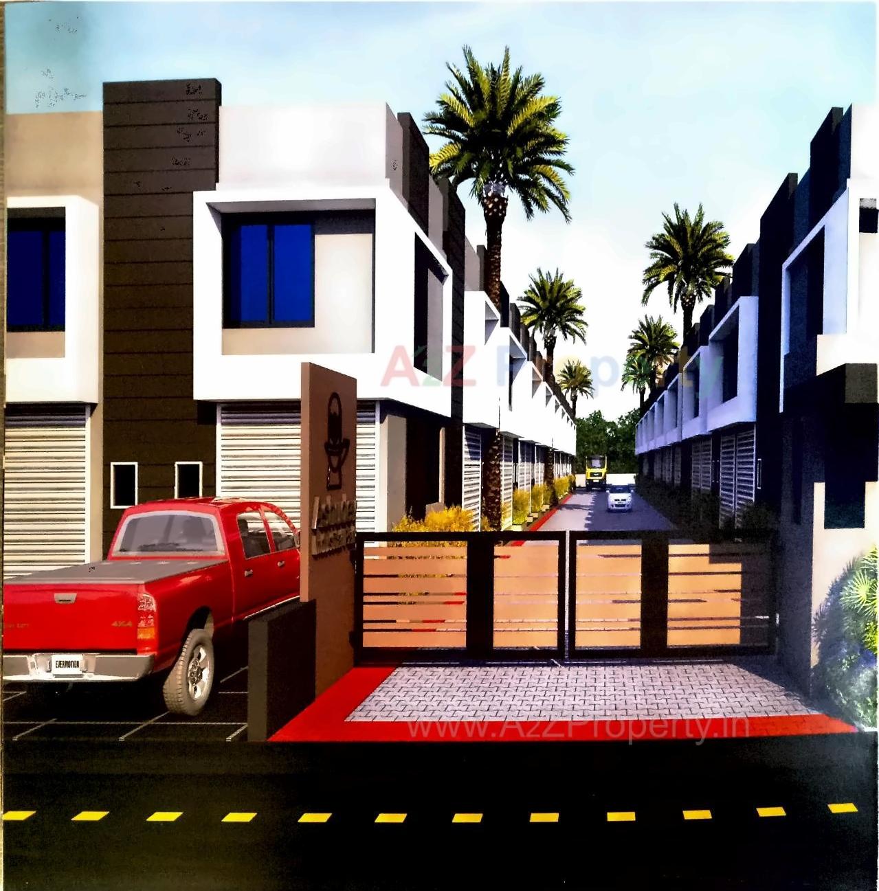 3D Elevation of real estate project Ashudev Industrial Park located at Dascroi, Ahmedabad, Gujarat