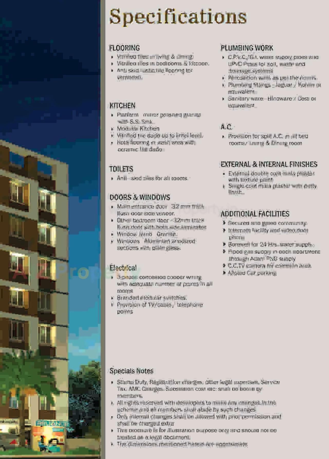  of real estate project Ashwamegh Pearl located at City, Ahmedabad, Gujarat