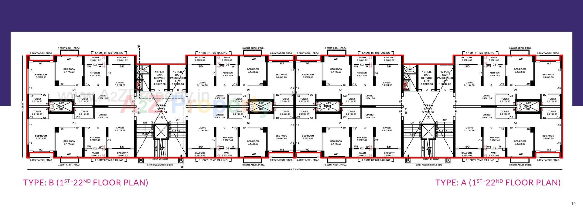Layout of real estate project Aster Neo located at Ahmedabad, Ahmedabad, Gujarat