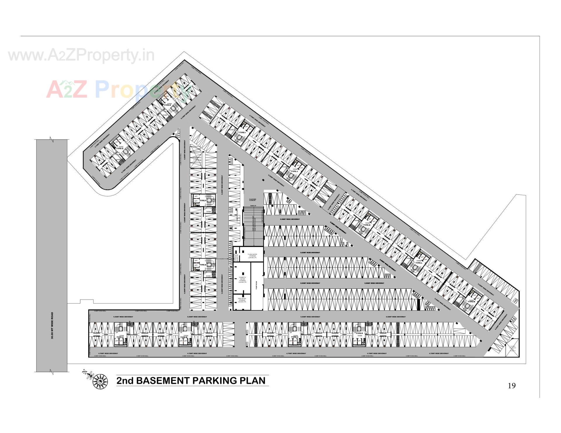 Layout of real estate project Aster Neo located at Ahmedabad, Ahmedabad, Gujarat