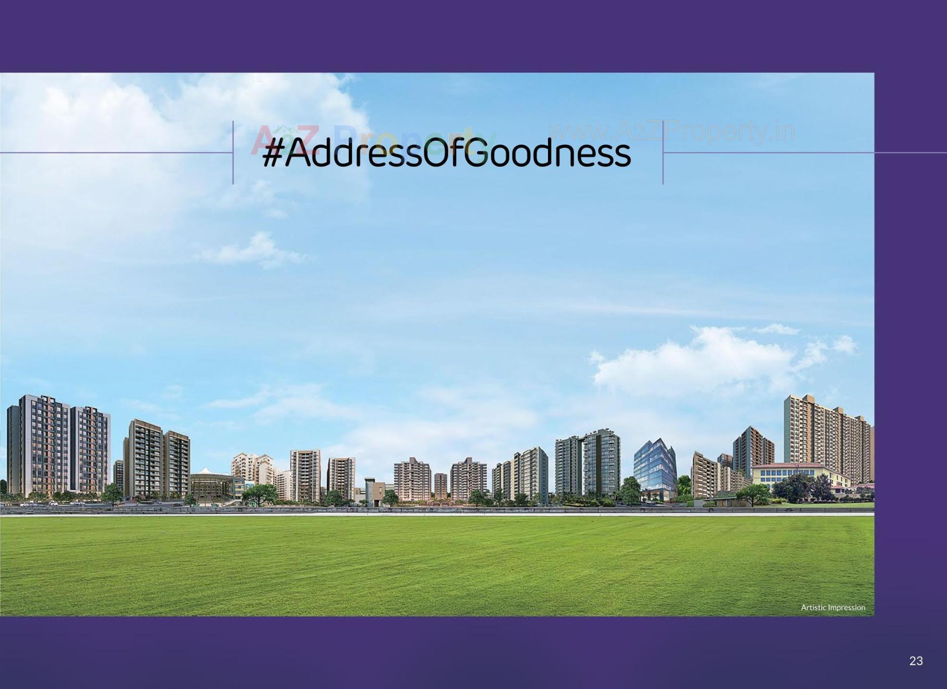 3D Elevation of real estate project Aster Neo located at Ahmedabad, Ahmedabad, Gujarat