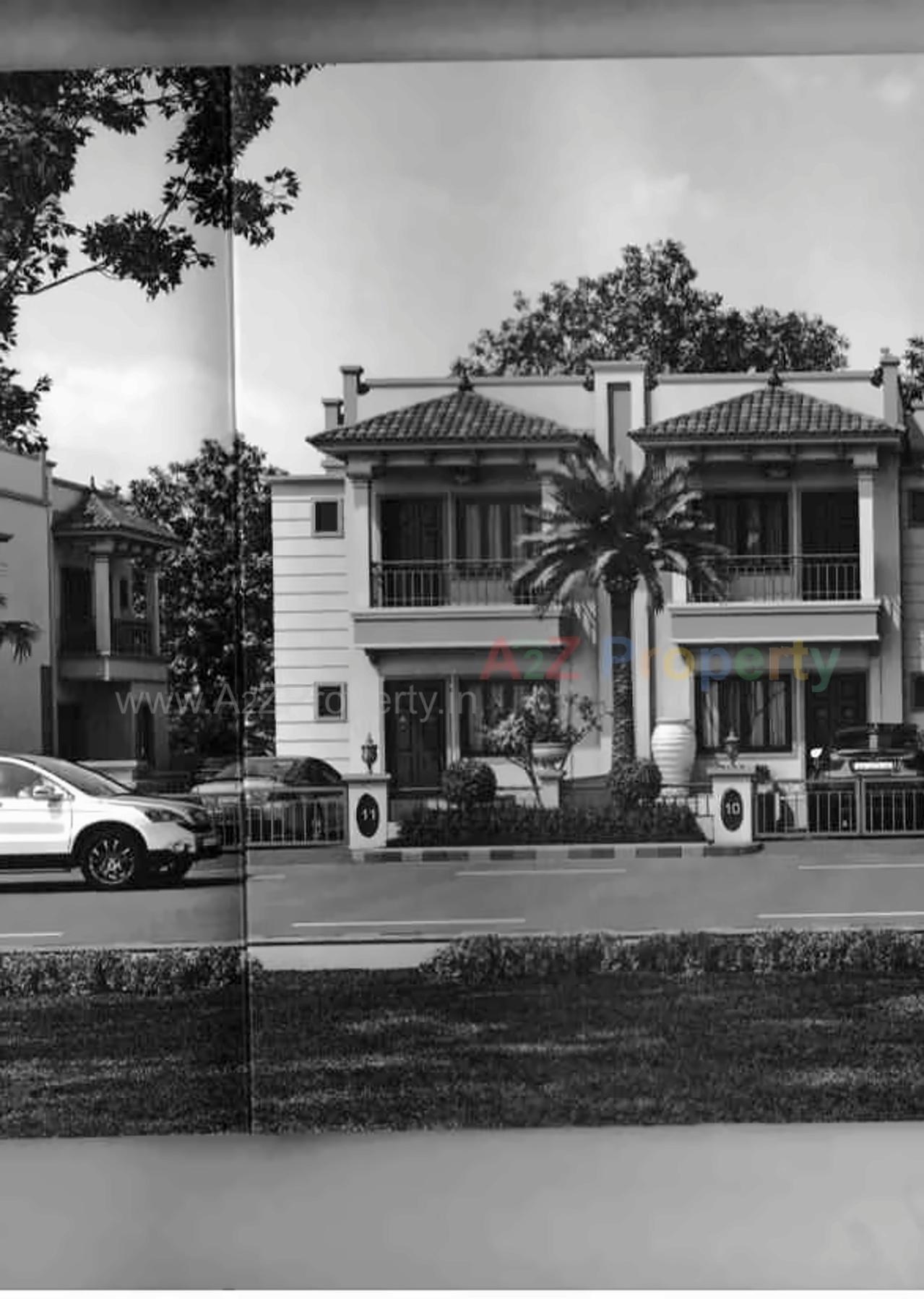 3D Elevation of real estate project Astha Dreams located at Barejdi, Ahmedabad, Gujarat