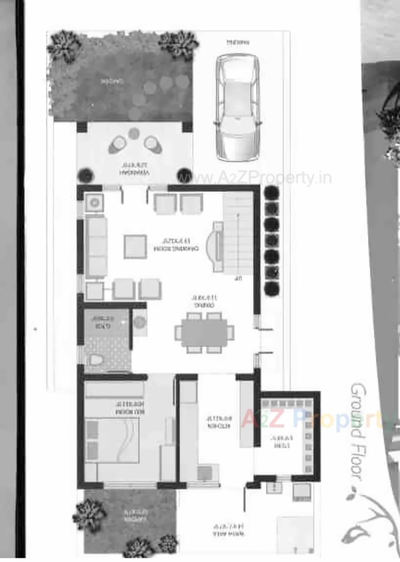 Layout of real estate project Astha Greens located at Mahemdabad, Ahmedabad, Gujarat
