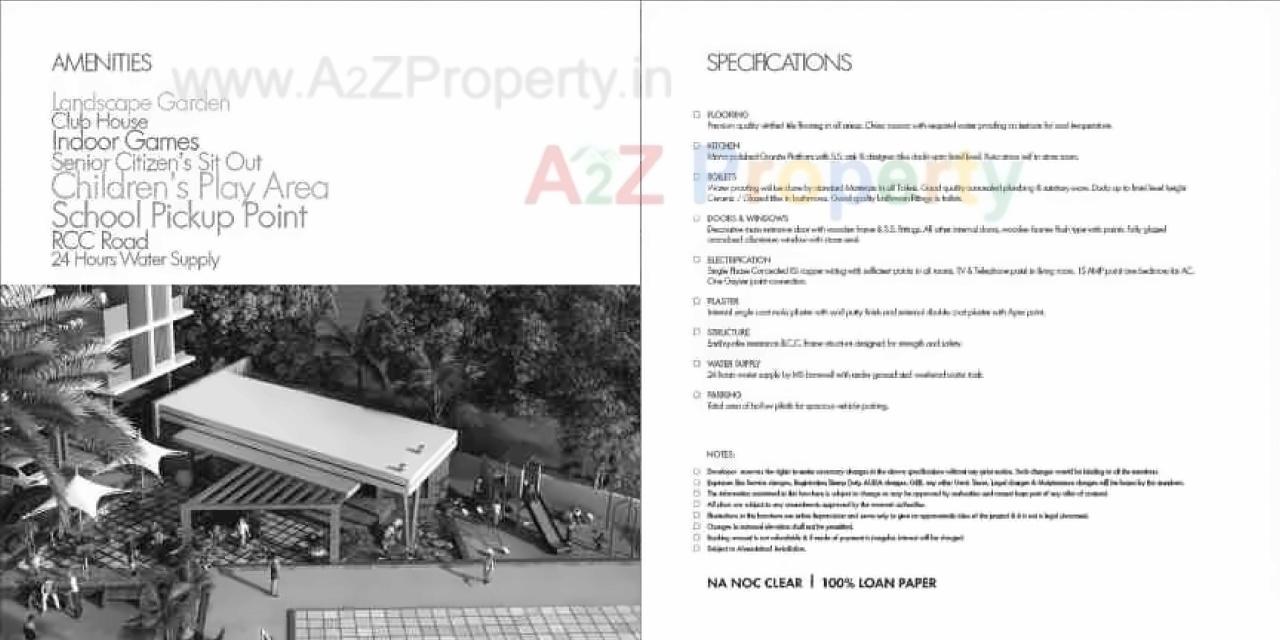  of real estate project Astha Vihar (block A+d) located at Barejdi, Ahmedabad, Gujarat