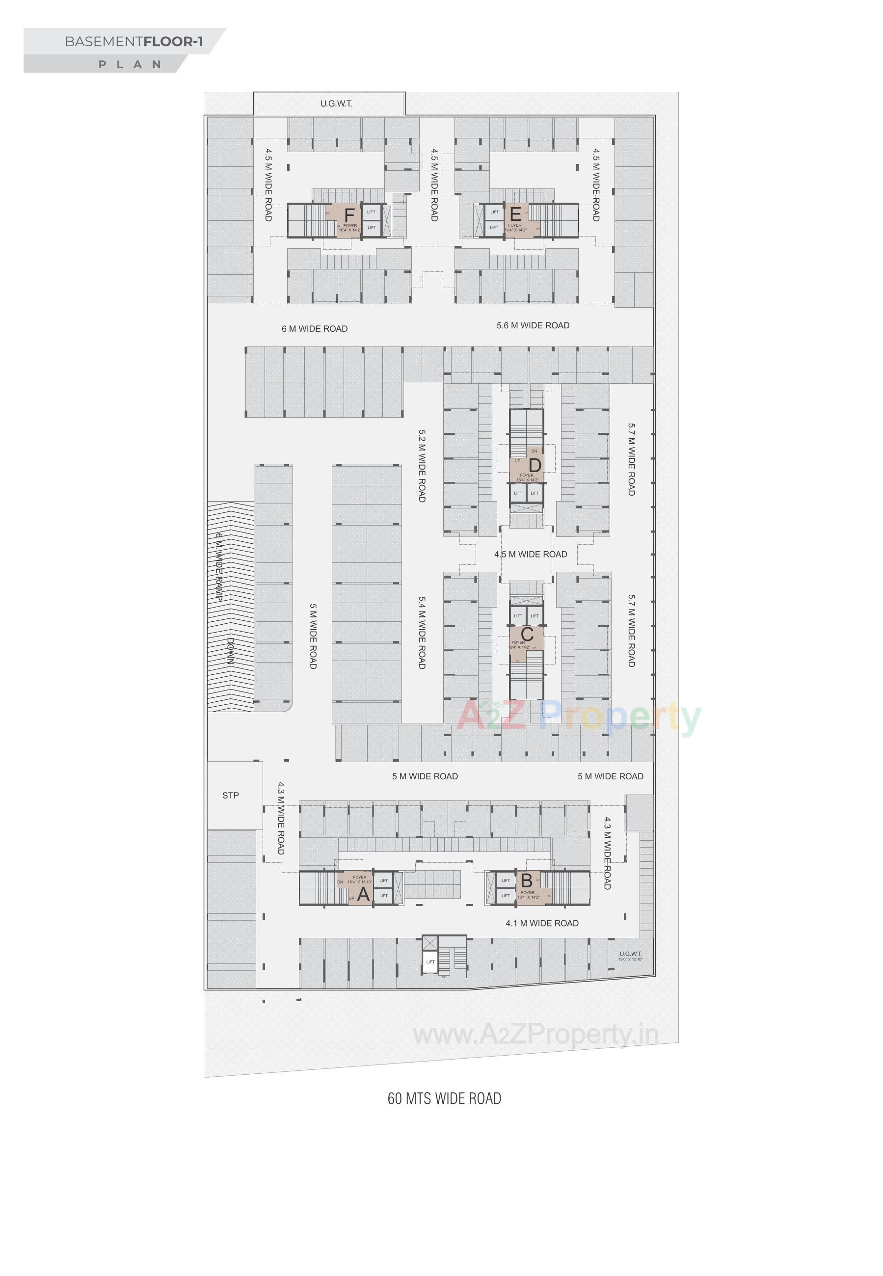 Layout of real estate project Atharva Abode located at Ahmedabad, Ahmedabad, Gujarat