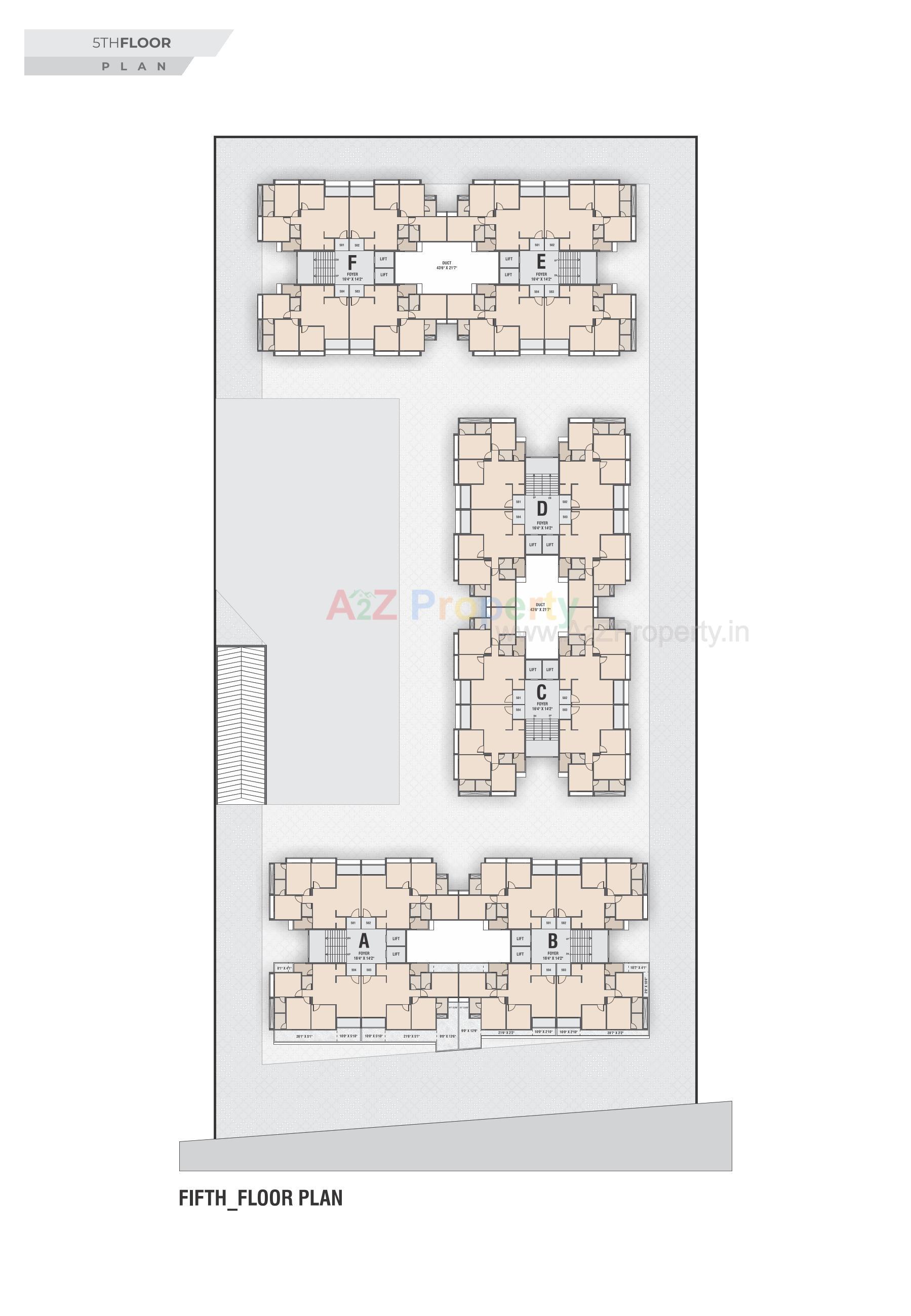 Layout of real estate project Atharva Abode located at Ahmedabad, Ahmedabad, Gujarat