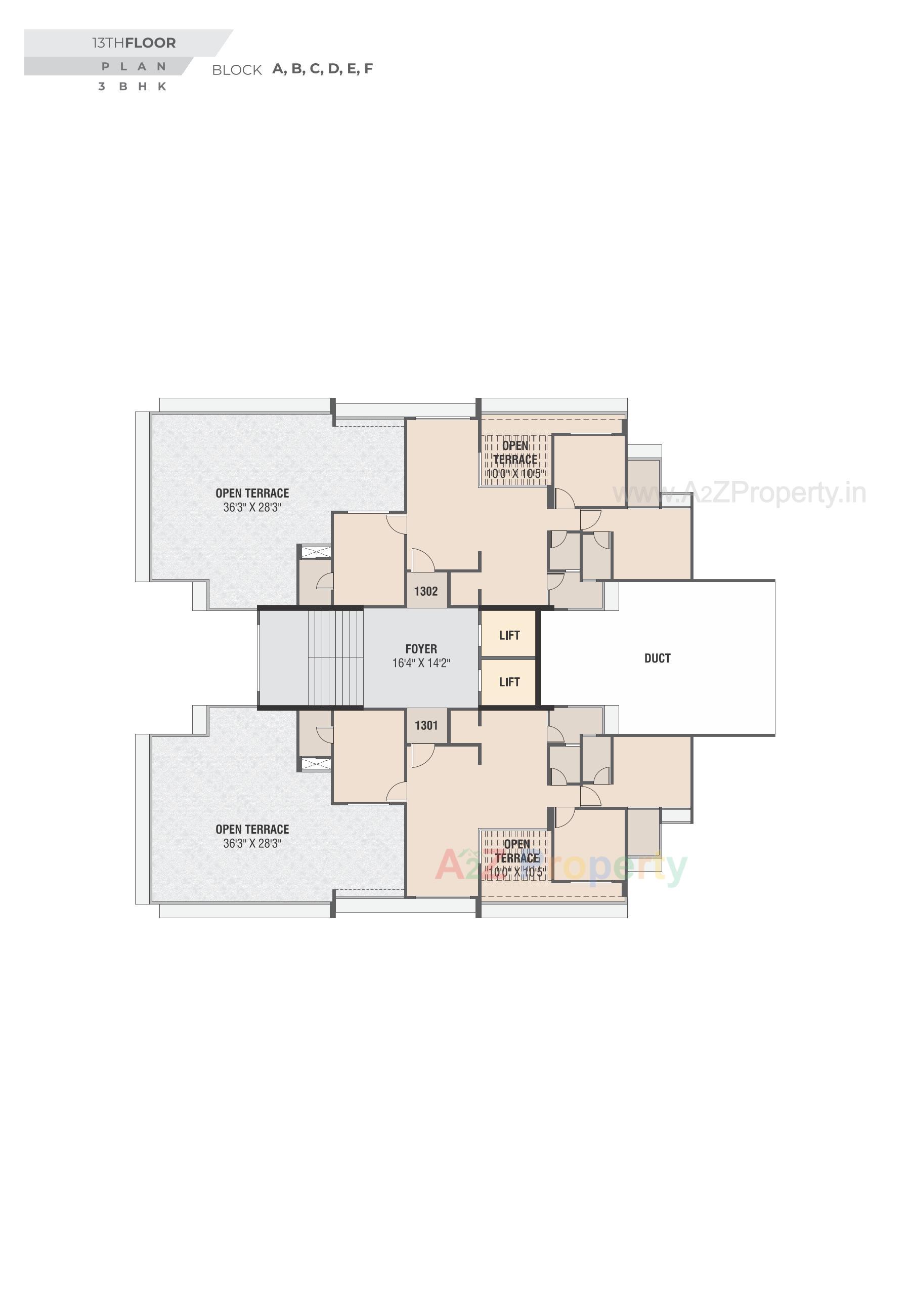 Layout of real estate project Atharva Abode located at Ahmedabad, Ahmedabad, Gujarat