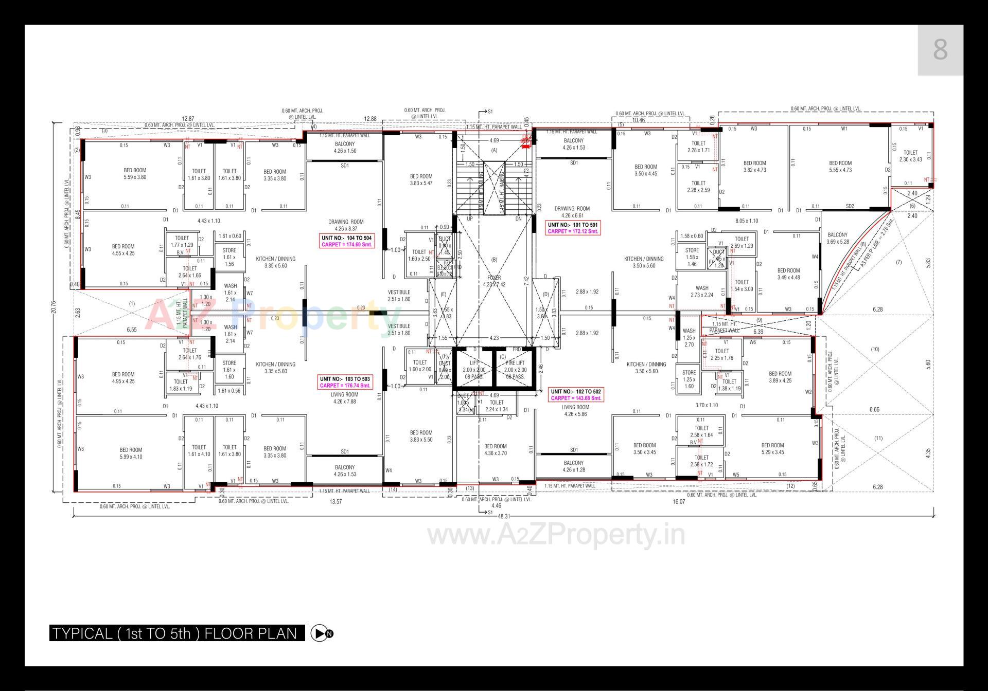 Layout of real estate project Athens located at Ahmedabad, Ahmedabad, Gujarat