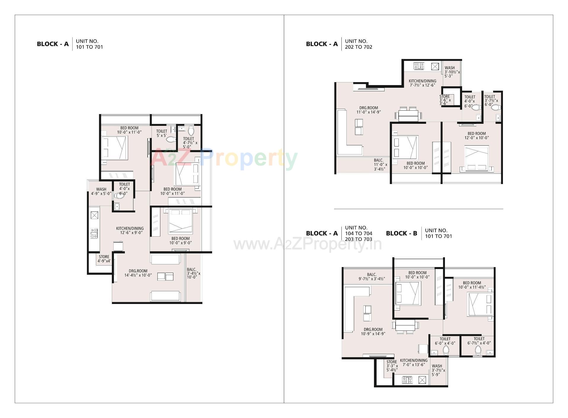 Layout of real estate project Atithi Elegance located at Narol, Ahmedabad, Gujarat