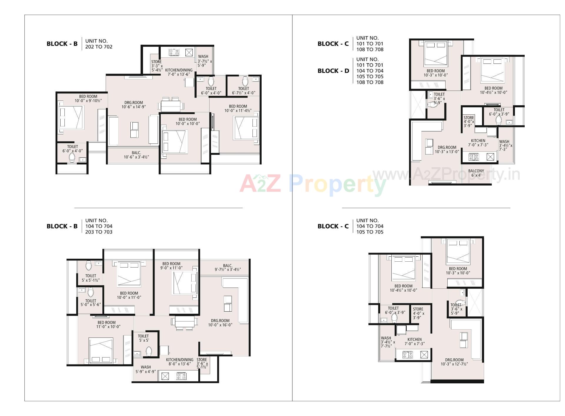 Layout of real estate project Atithi Elegance located at Narol, Ahmedabad, Gujarat