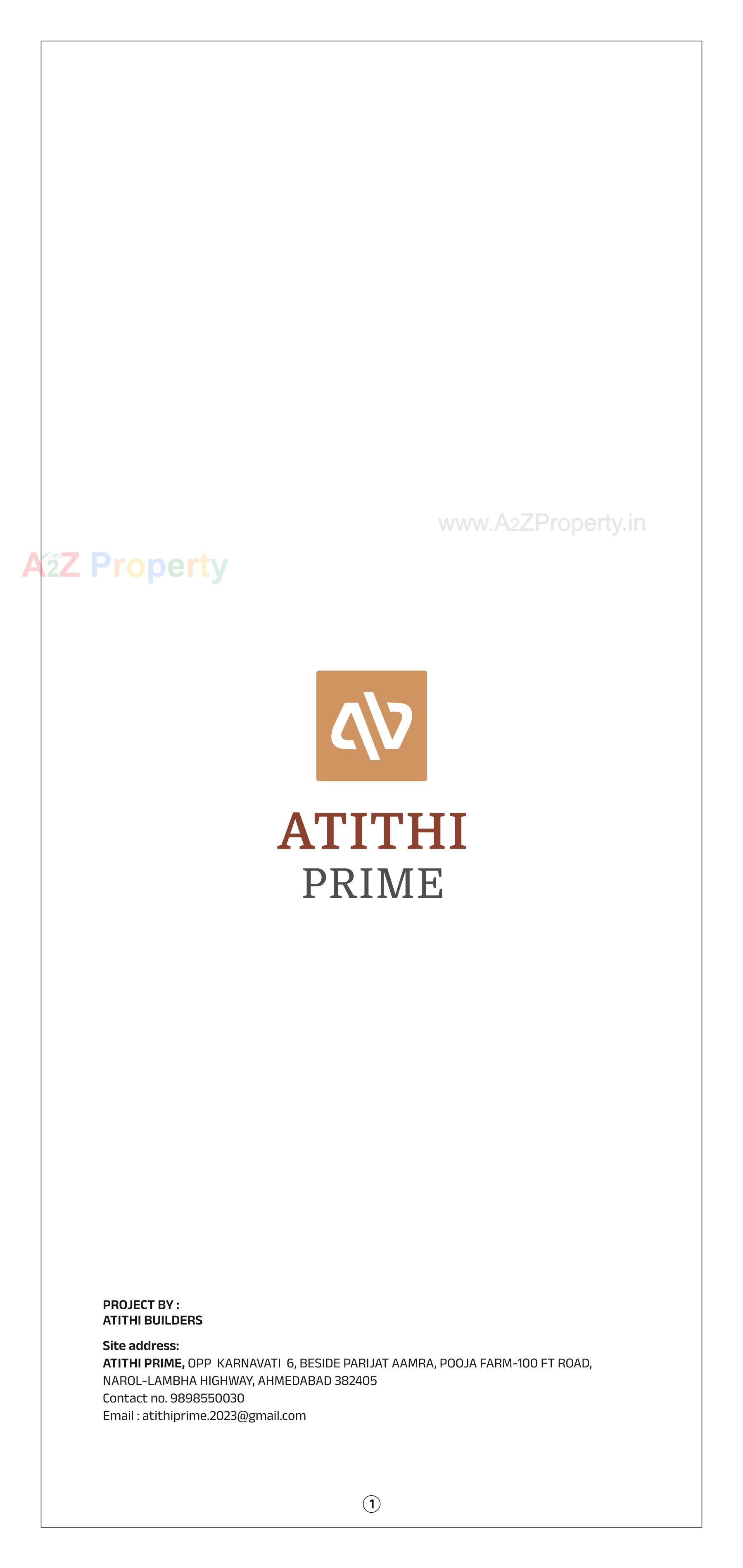  of real estate project Atithi Prime located at Vatva, Ahmedabad, Gujarat