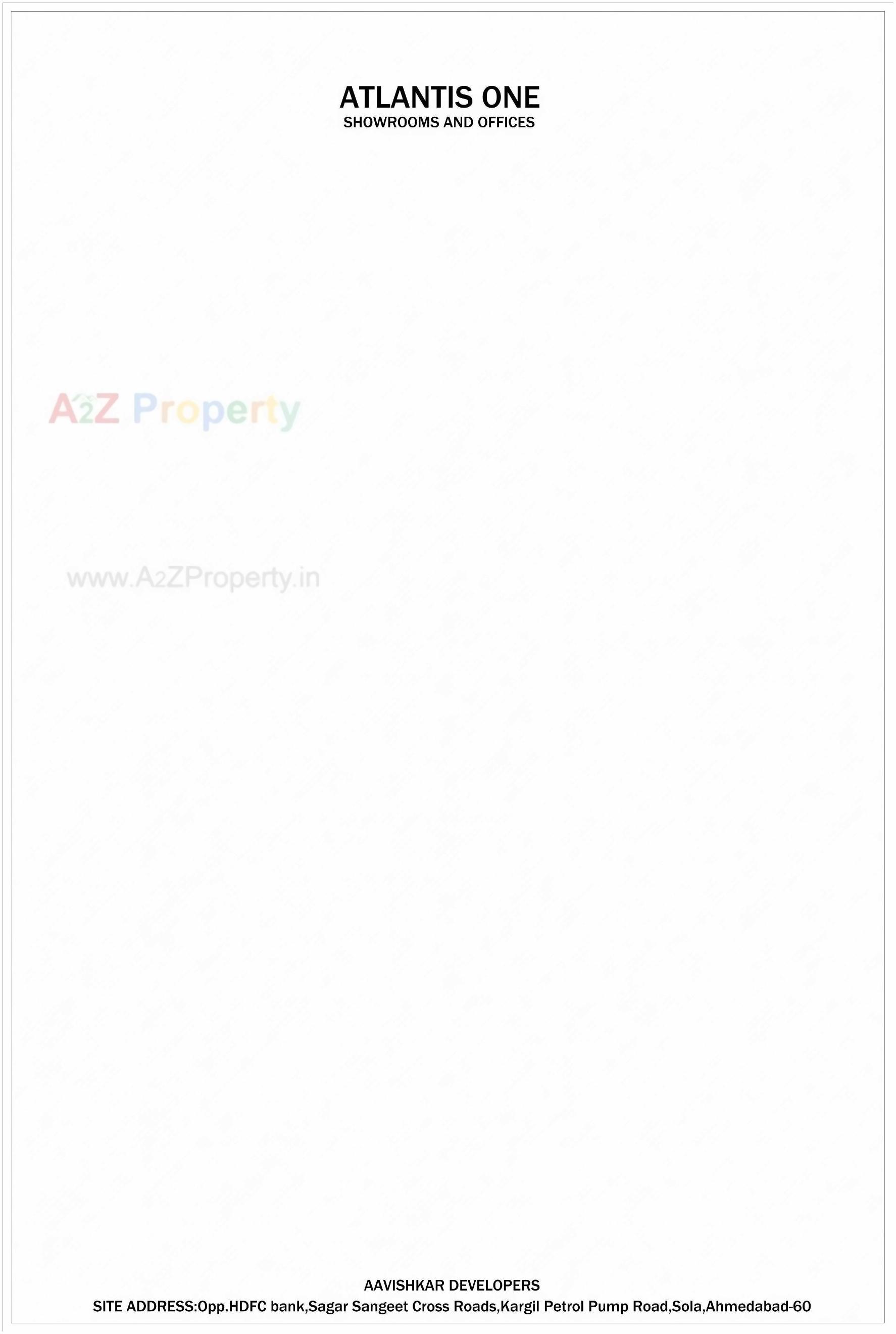  of real estate project Atlantis One located at Sola, Ahmedabad, Gujarat