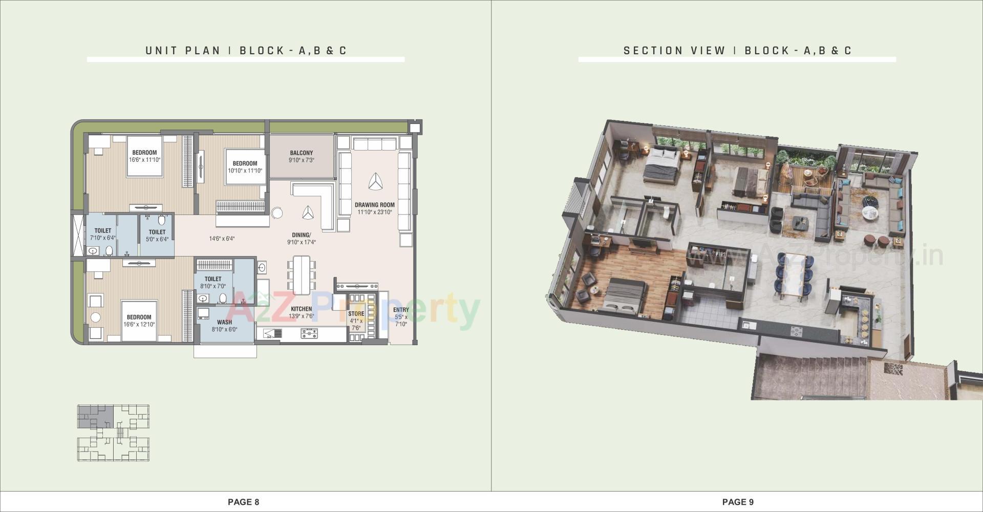 Layout of real estate project Atlantis located at Nikol, Ahmedabad, Gujarat