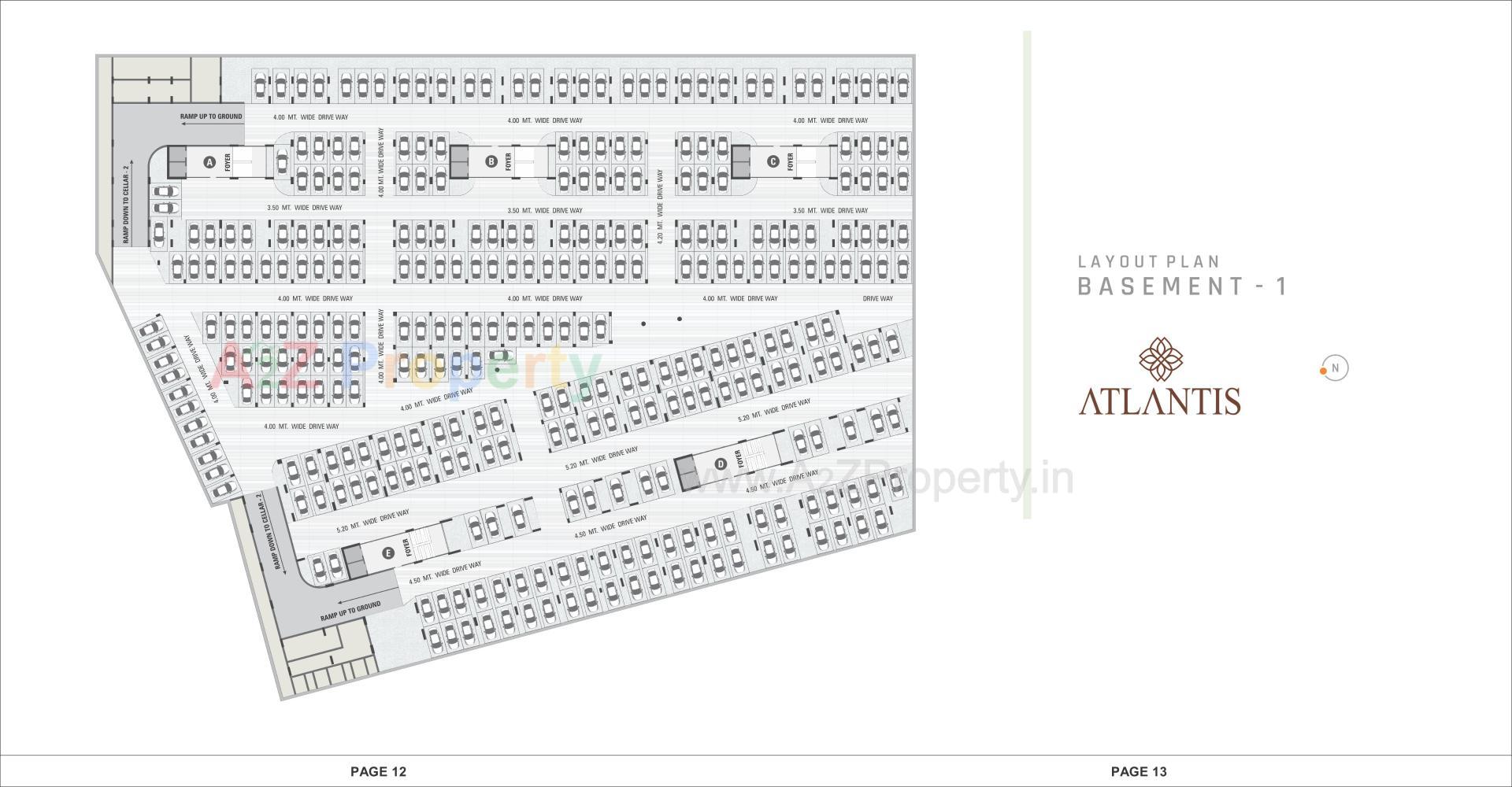  of real estate project Atlantis located at Nikol, Ahmedabad, Gujarat