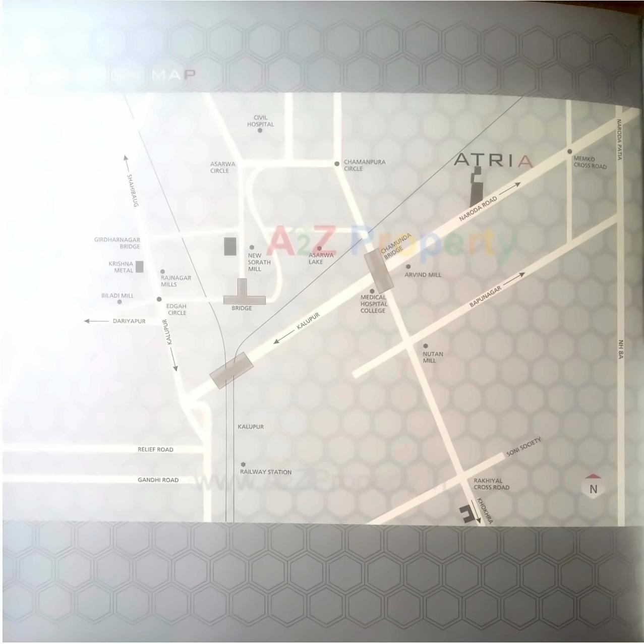  of real estate project Atria Business Zone located at Asarwa, Ahmedabad, Gujarat