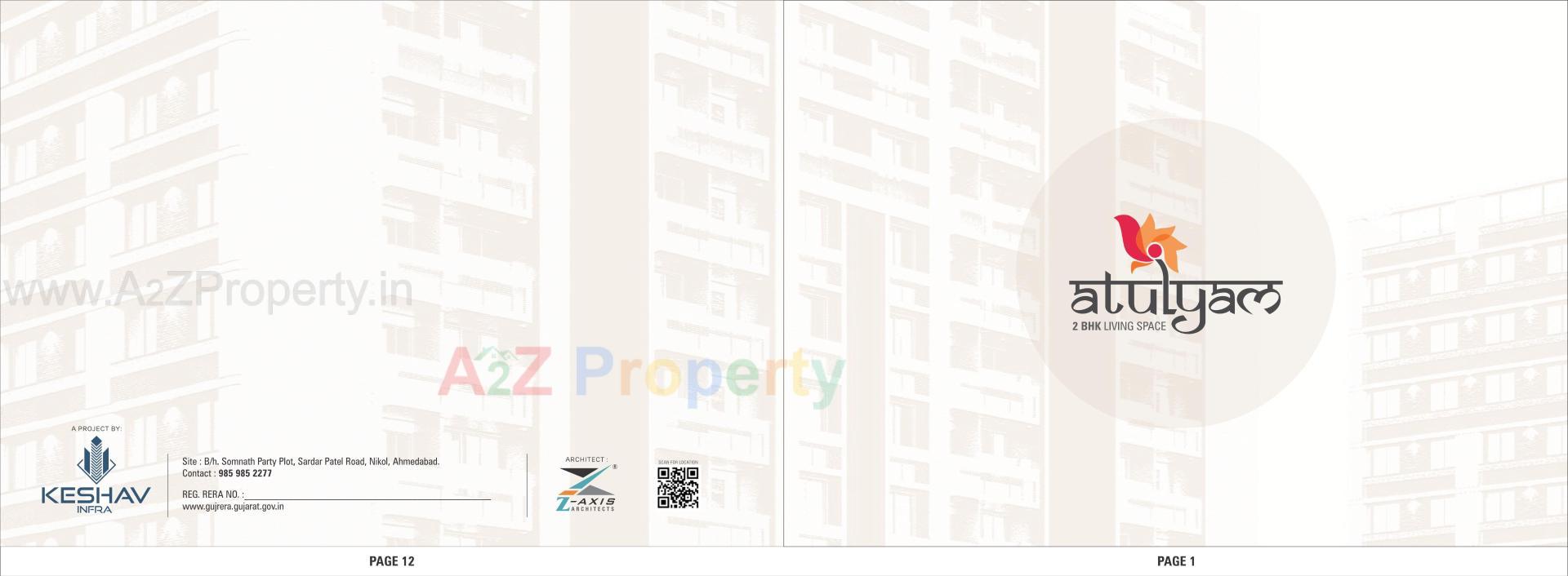  of real estate project Atulyam located at Nikol, Ahmedabad, Gujarat