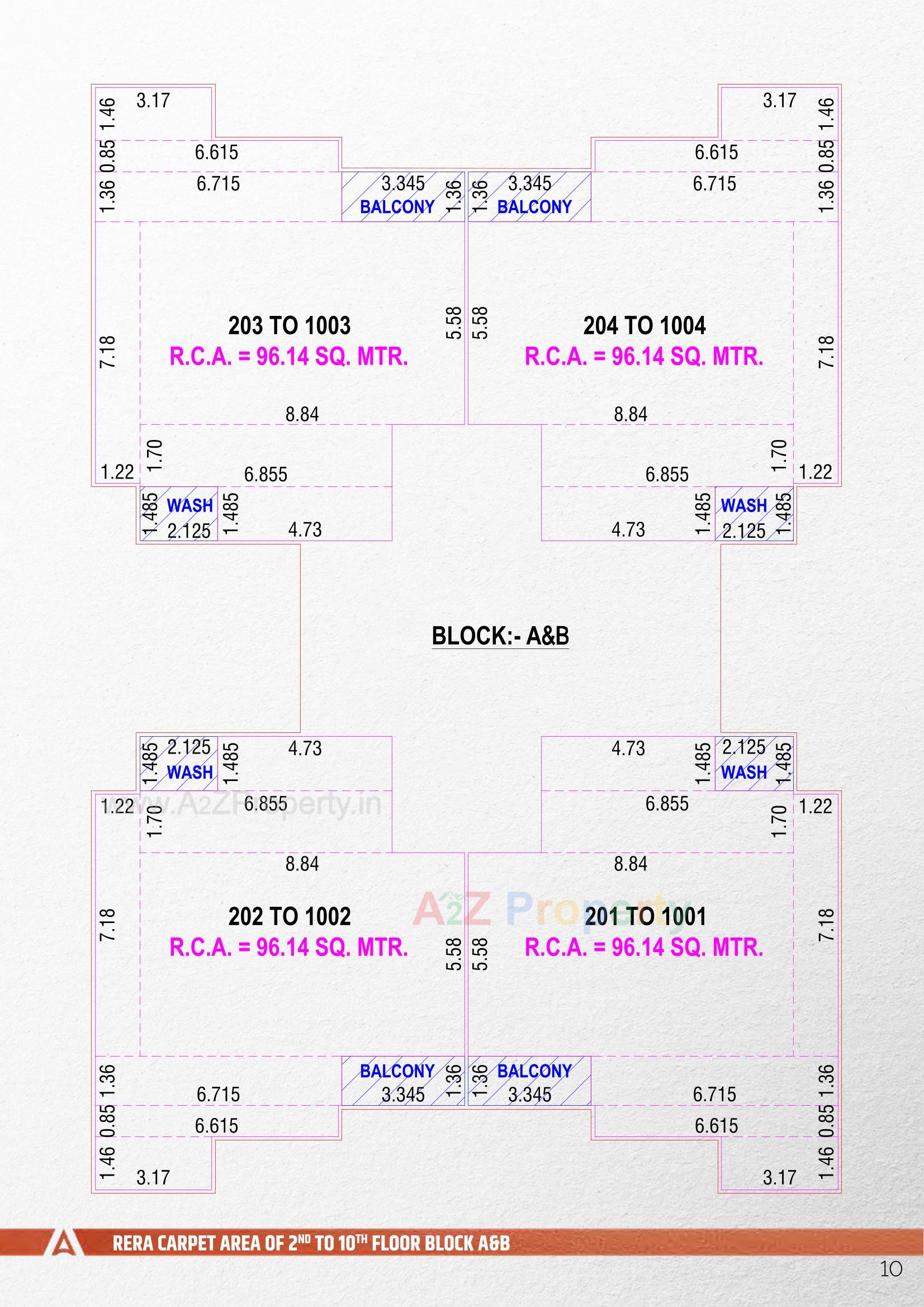  of real estate project Augusta located at Tragad, Ahmedabad, Gujarat