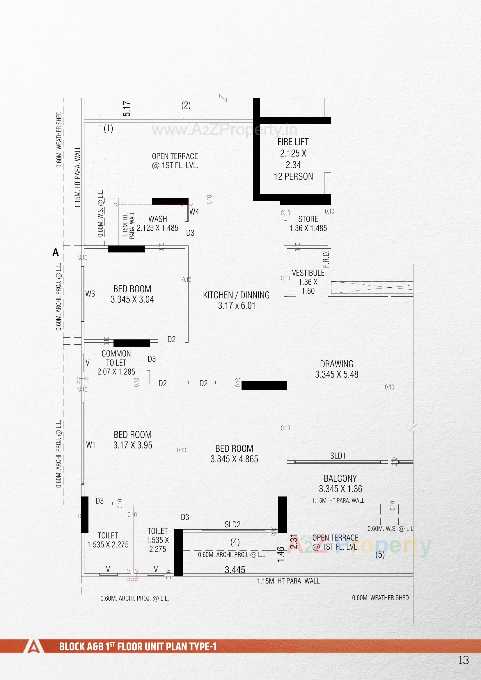 Layout of real estate project Augusta located at Tragad, Ahmedabad, Gujarat
