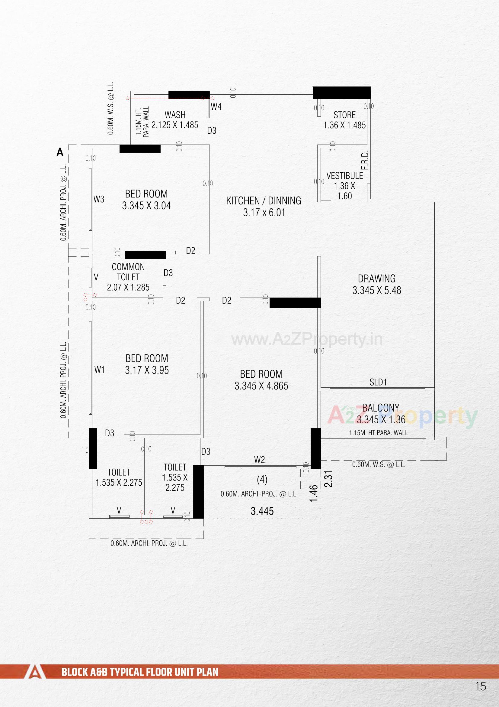 Layout of real estate project Augusta located at Tragad, Ahmedabad, Gujarat
