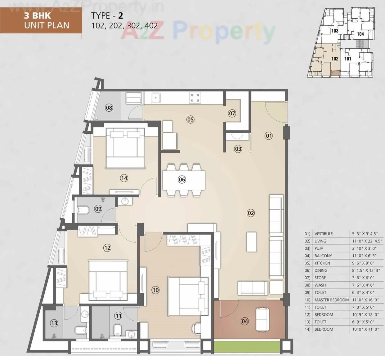 Layout of real estate project Aura Anmol located at Shaikhpur-khanpur, Ahmedabad, Gujarat