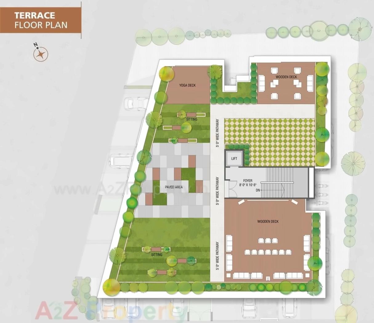 Layout of real estate project Aura Anmol located at Shaikhpur-khanpur, Ahmedabad, Gujarat