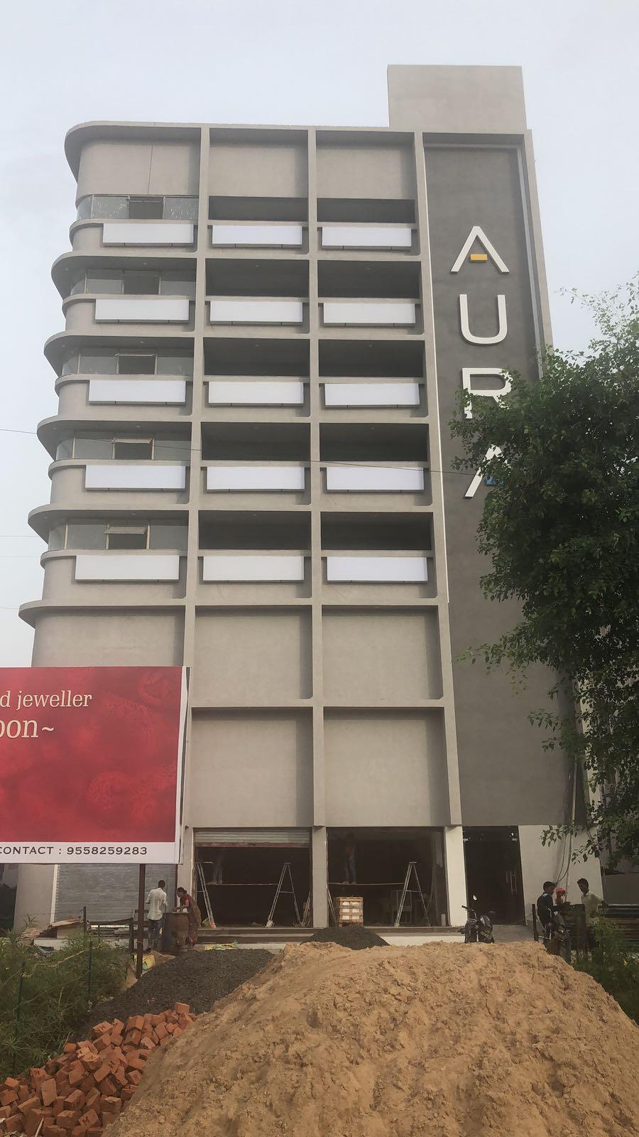 42308_const of real estate project Aura located at Motera, Ahmedabad, Gujarat