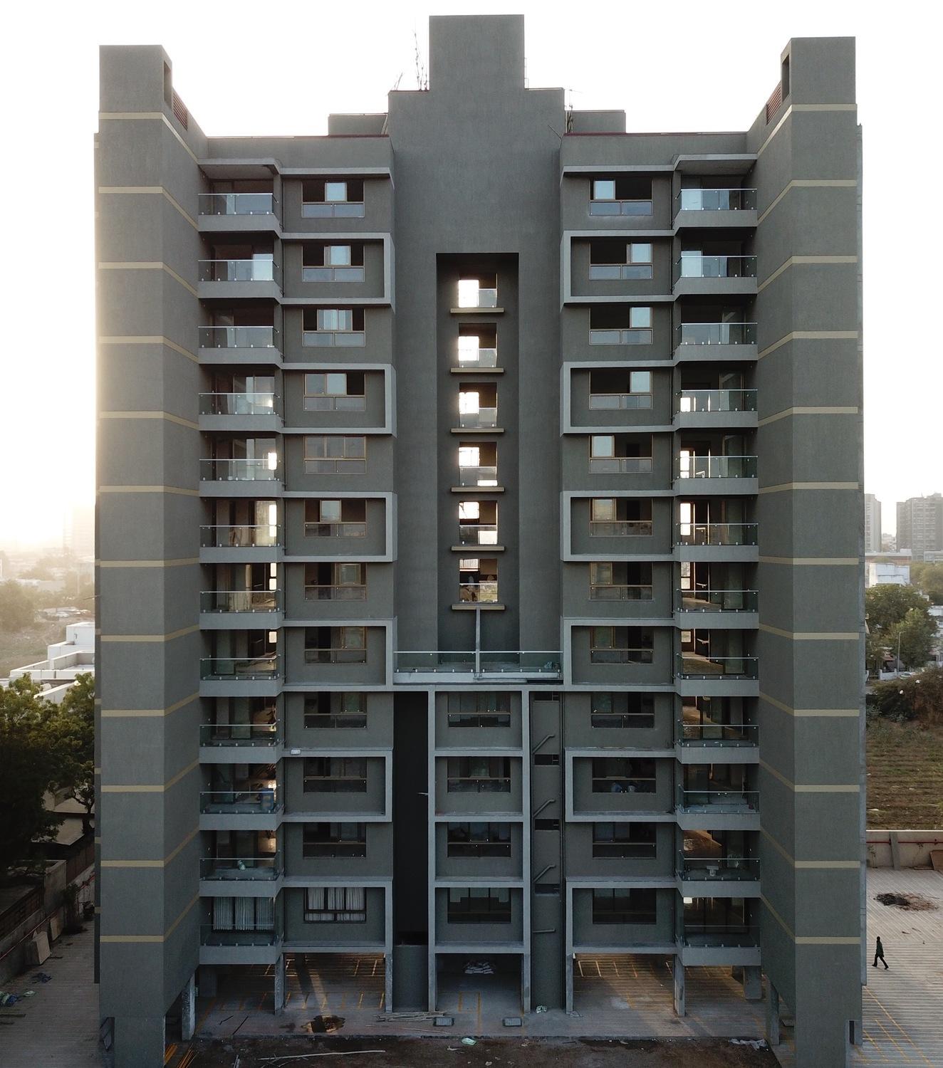 77031_const of real estate project Aurum Heights located at Ambli, Ahmedabad, Gujarat