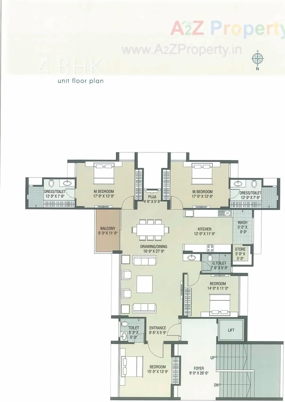 Layout of real estate project Aurum Heights located at Ambli, Ahmedabad, Gujarat