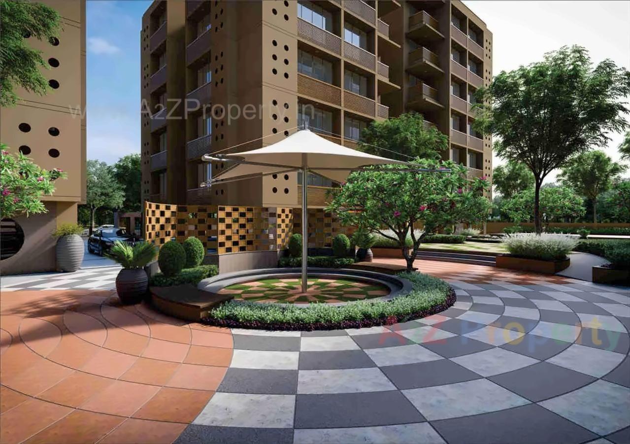 3D Elevation of real estate project Avadh Dreamland located at Sola, Ahmedabad, Gujarat