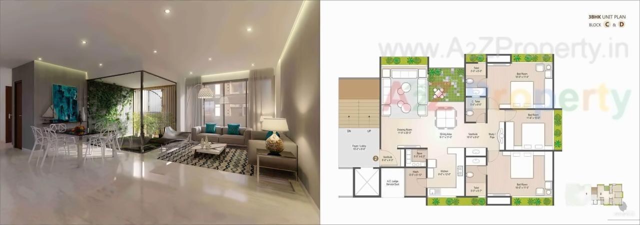 Layout of real estate project Avadh Dreamland located at Sola, Ahmedabad, Gujarat