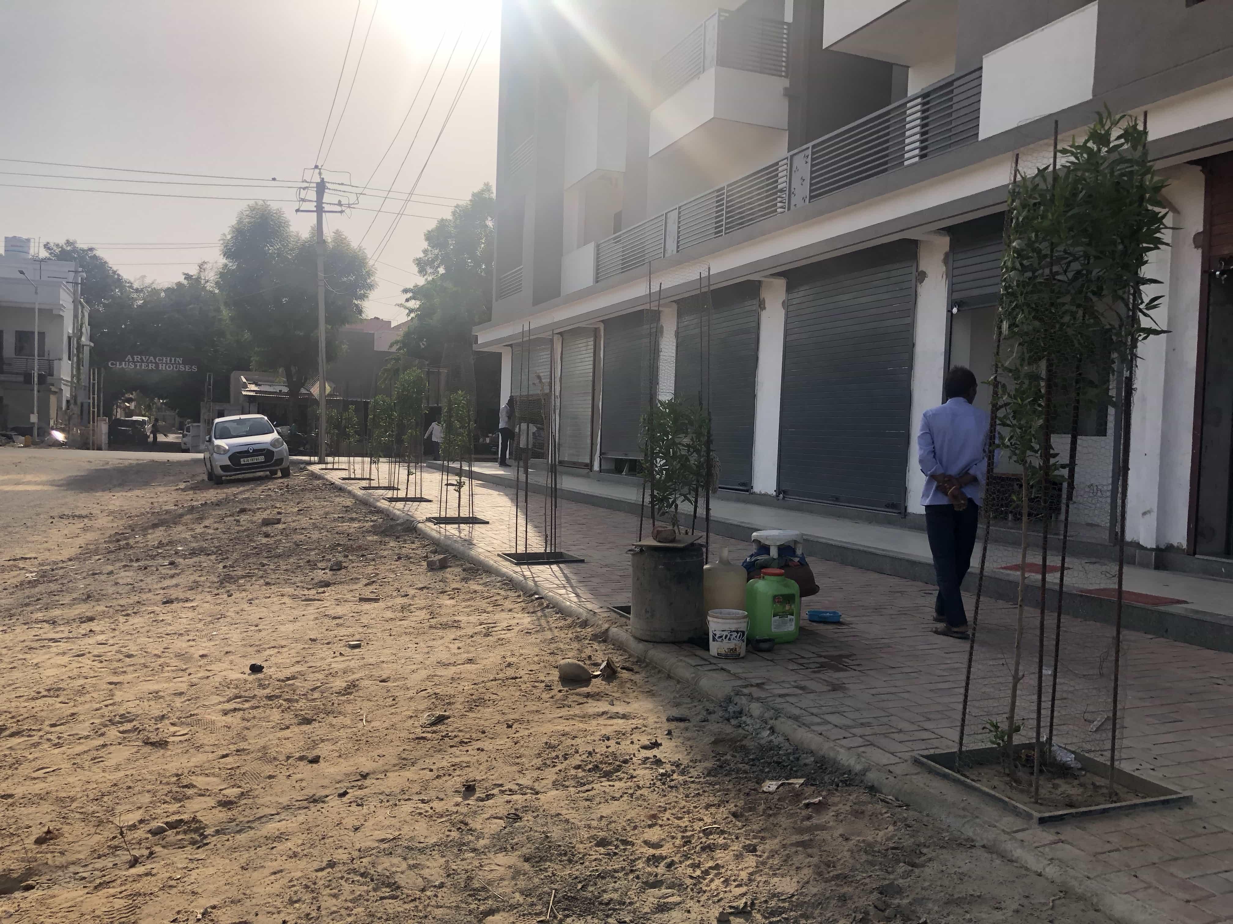 156943_const of real estate project Avadh Elegance located at Bopal, Ahmedabad, Gujarat