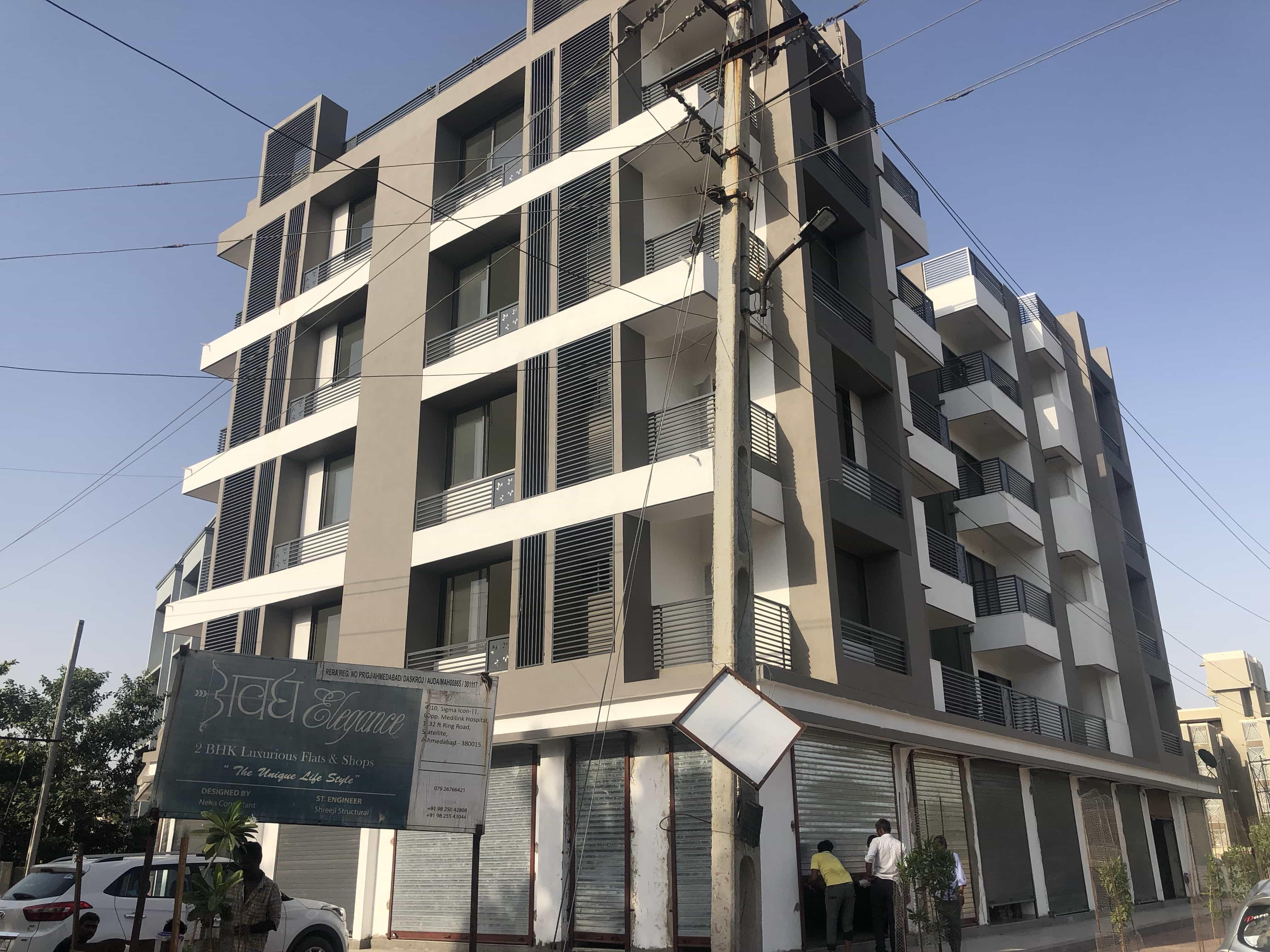 198354_const of real estate project Avadh Elegance located at Bopal, Ahmedabad, Gujarat