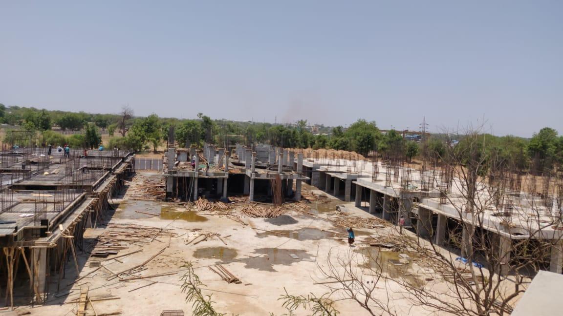 139854_const of real estate project Avadh Highland located at Bhadaj, Ahmedabad, Gujarat