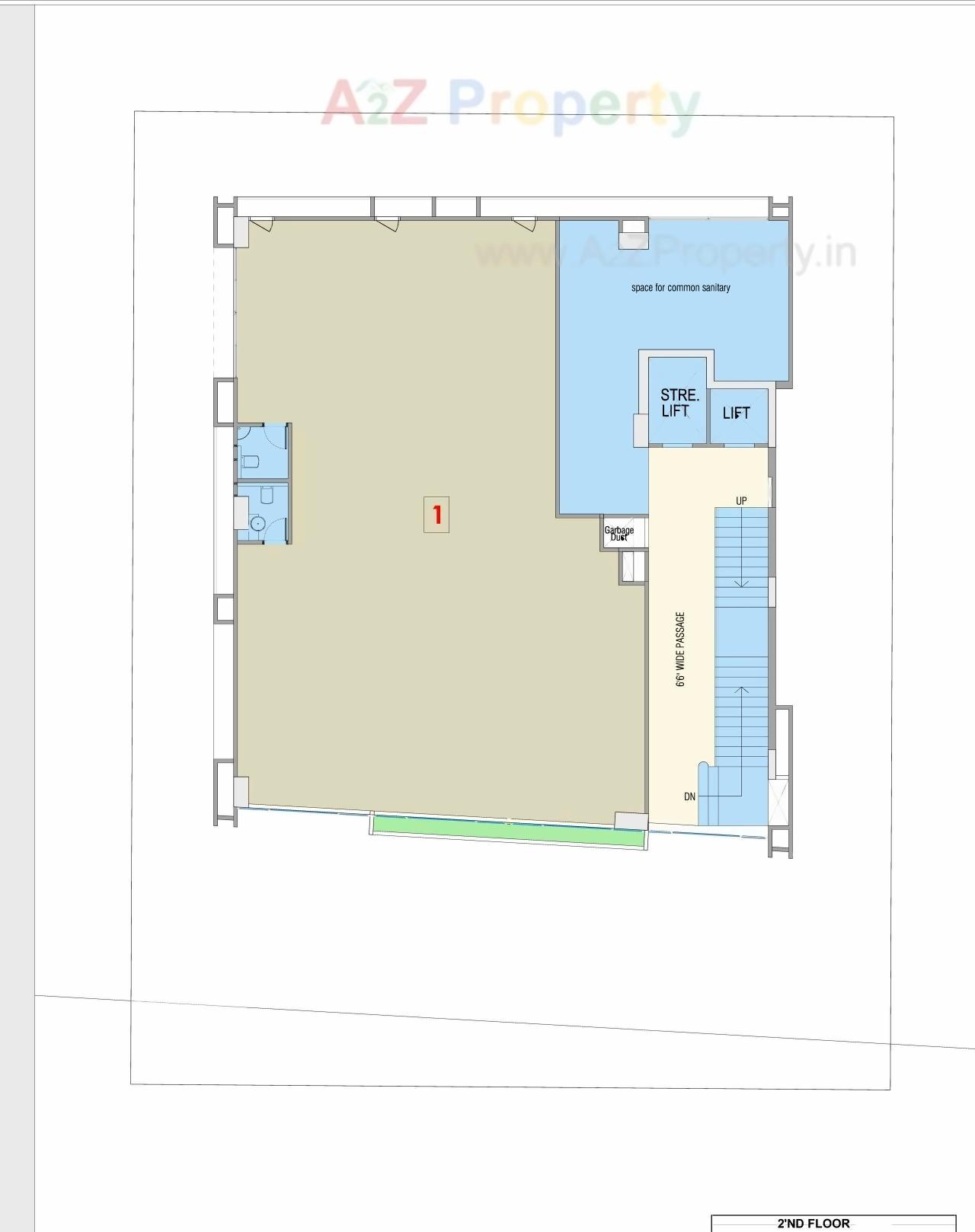Layout of real estate project Avion located at Naranpura, Ahmedabad, Gujarat