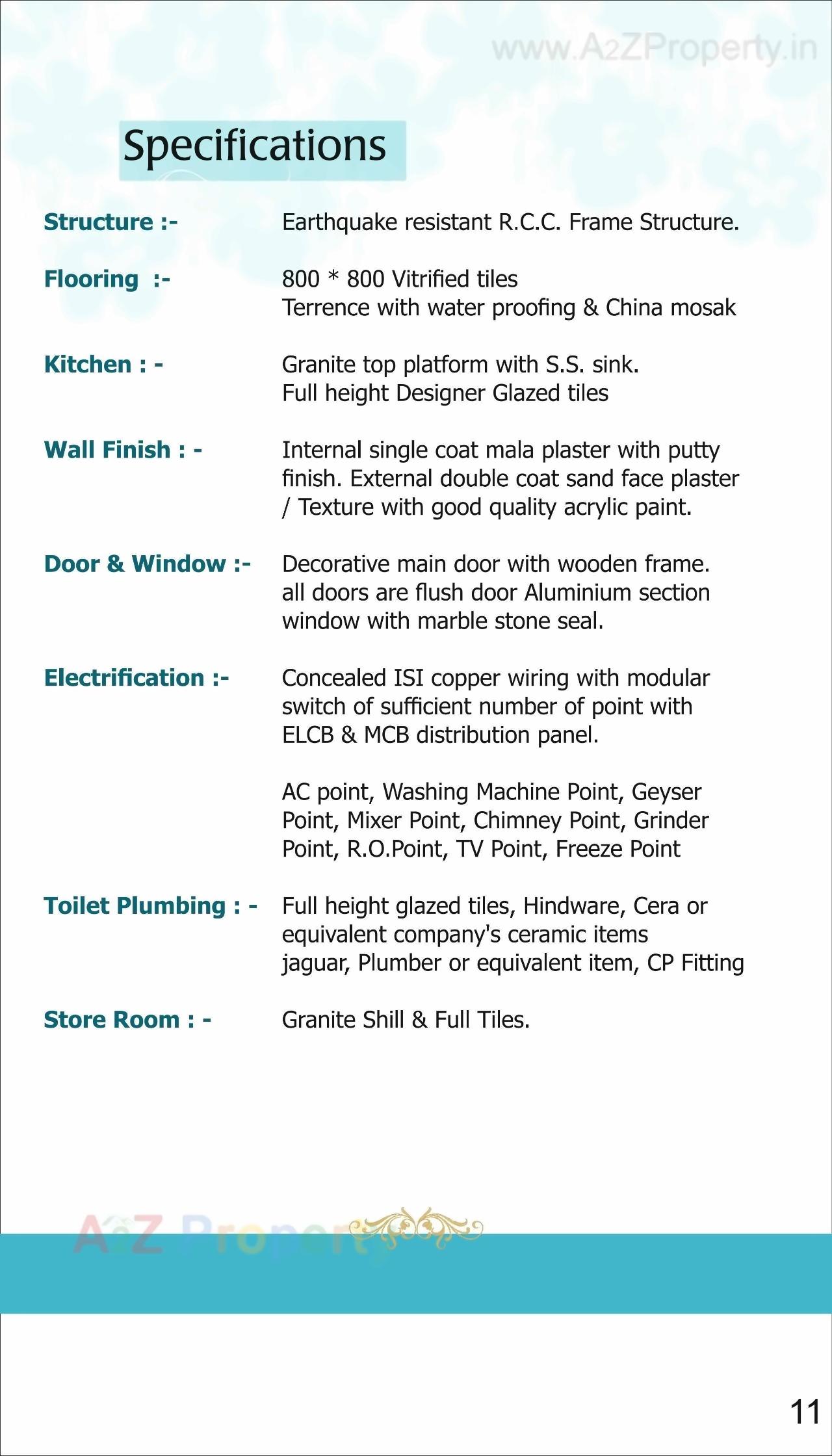  of real estate project Awadh Habitat located at Shilaj, Ahmedabad, Gujarat