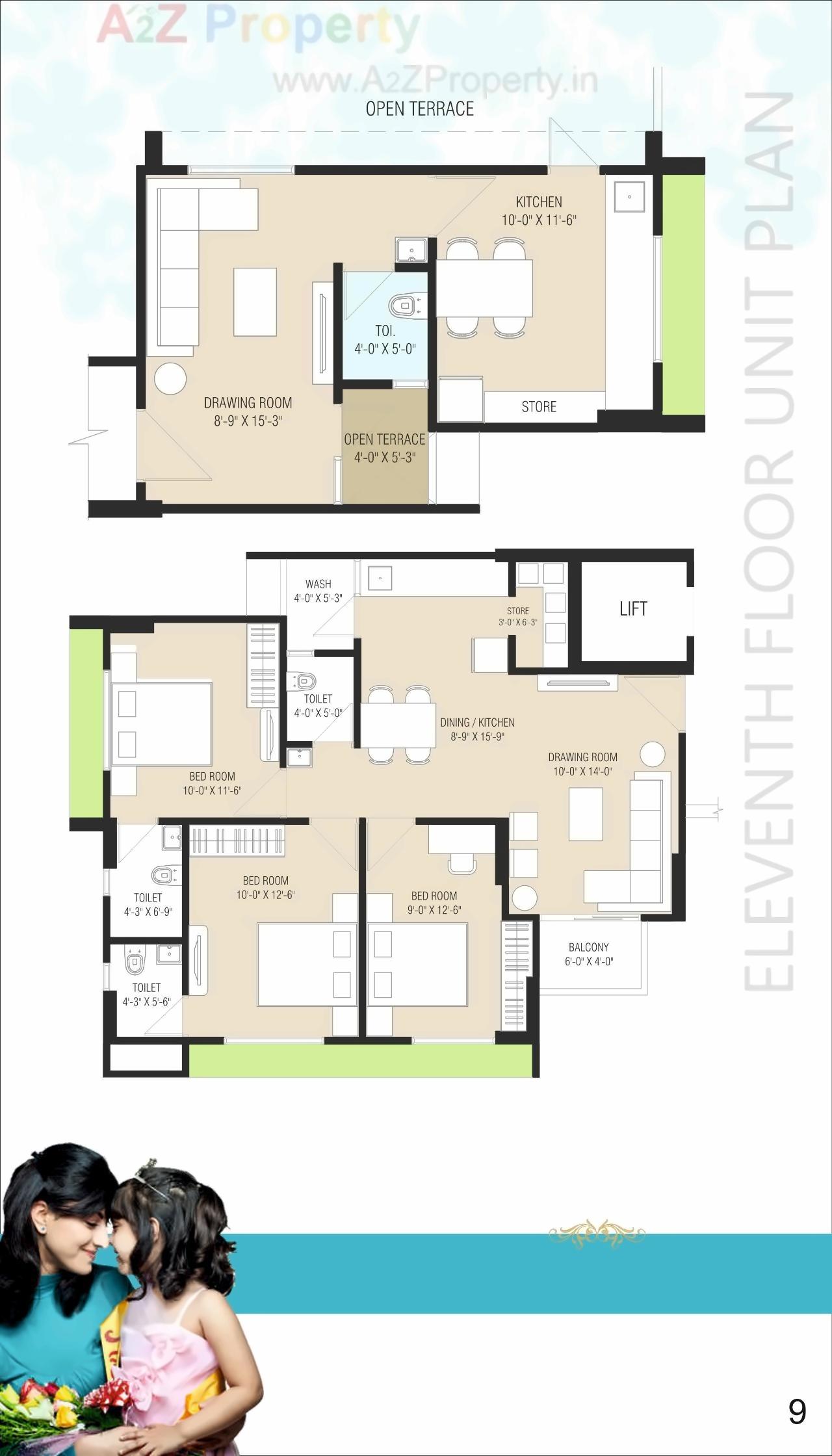 Layout of real estate project Awadh Habitat located at Shilaj, Ahmedabad, Gujarat
