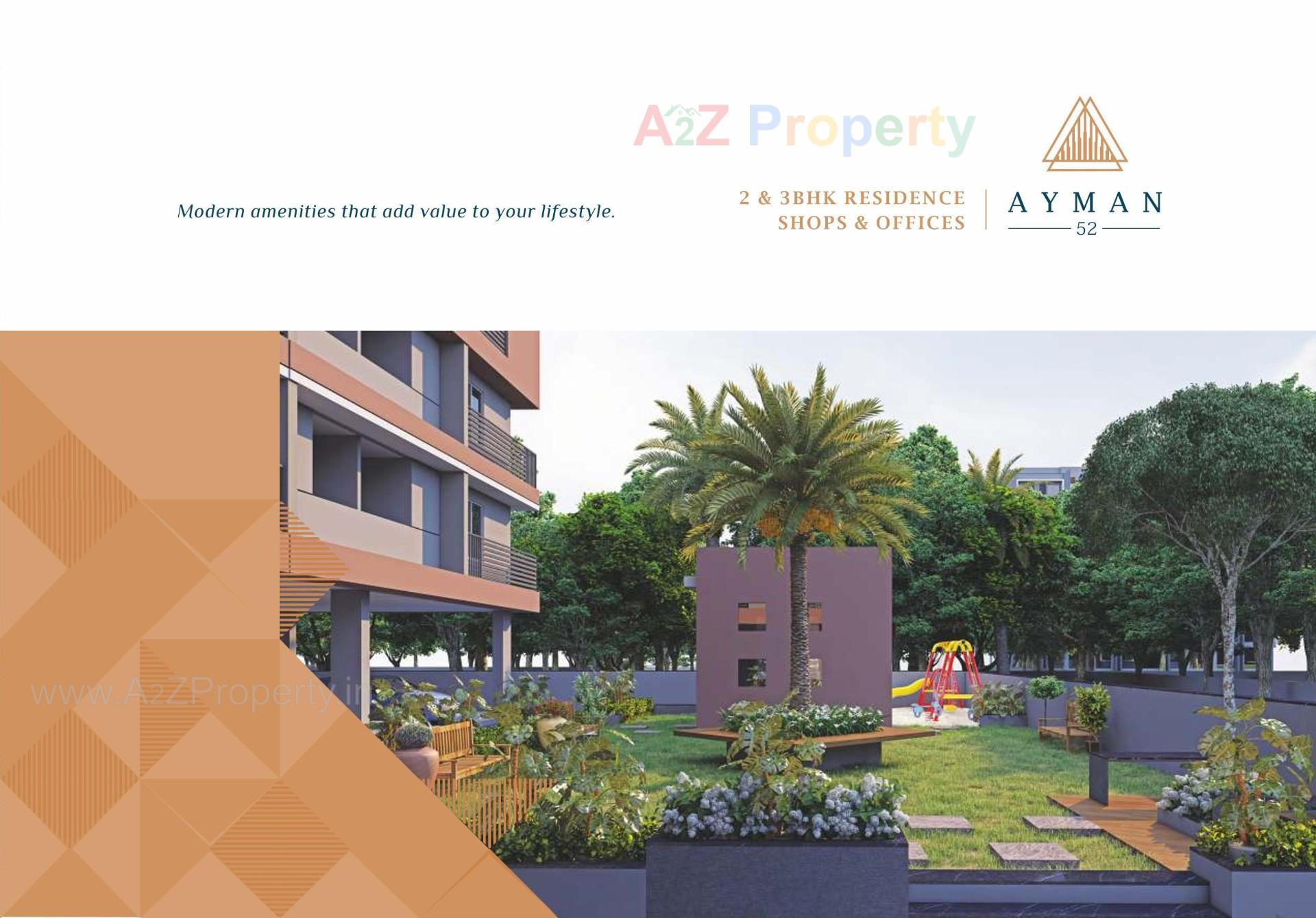 3D Elevation of real estate project Ayman located at Sarkhej, Ahmedabad, Gujarat