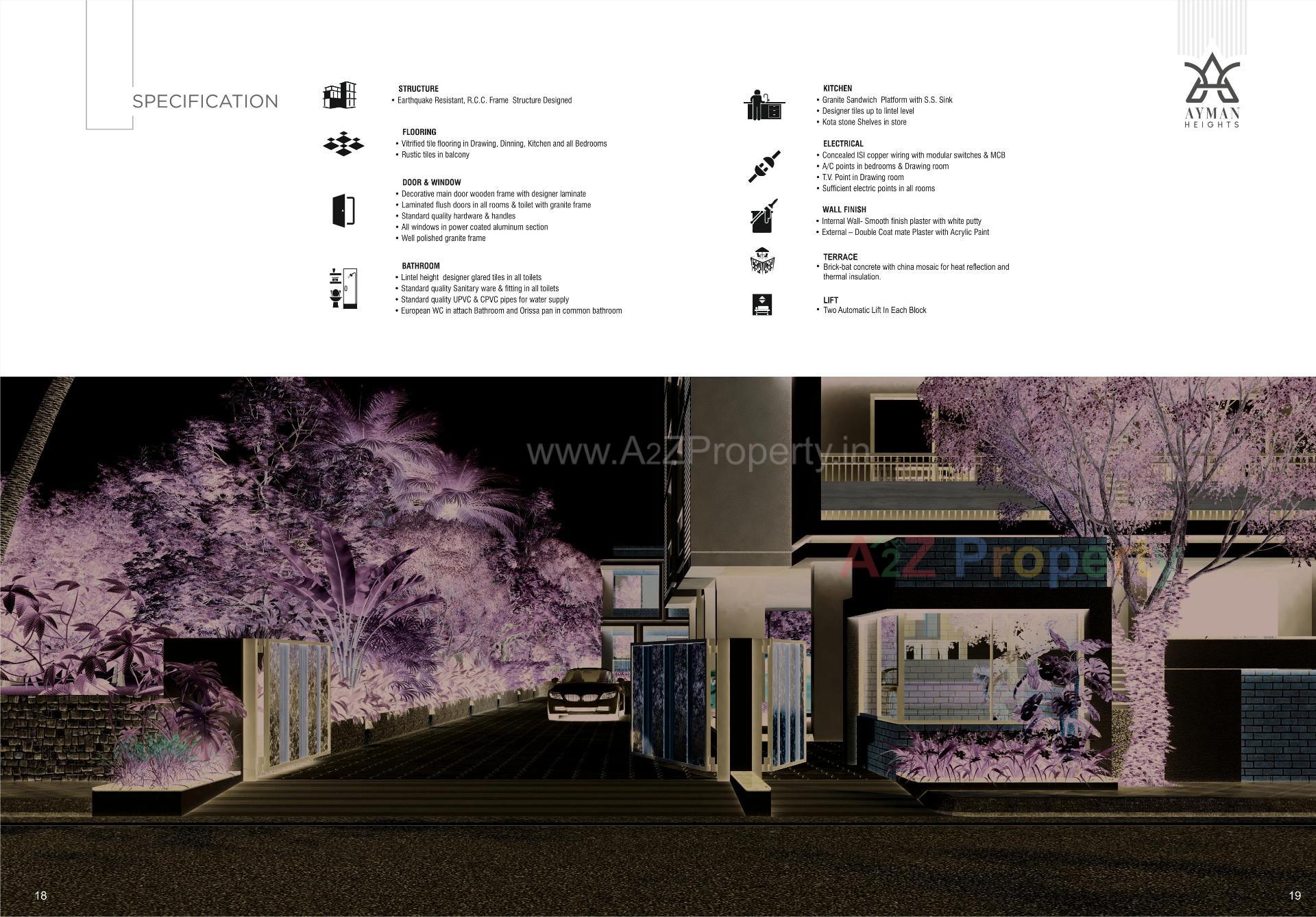  of real estate project Ayman Heights located at Sarkhej, Ahmedabad, Gujarat