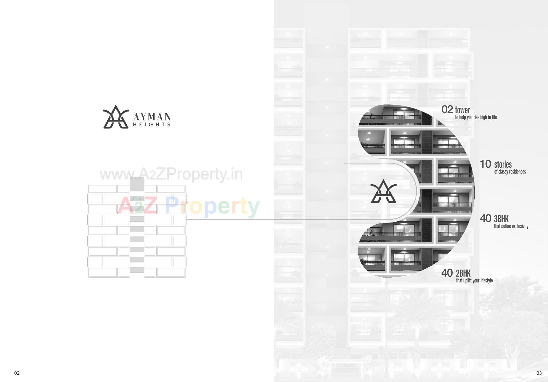  of real estate project Ayman Heights located at Sarkhej, Ahmedabad, Gujarat