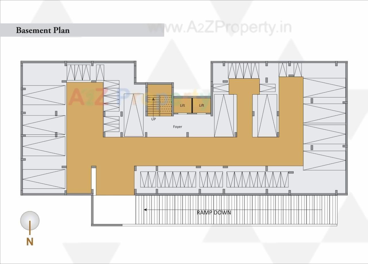 Layout of real estate project Ayman Residency located at Sarkhej, Ahmedabad, Gujarat