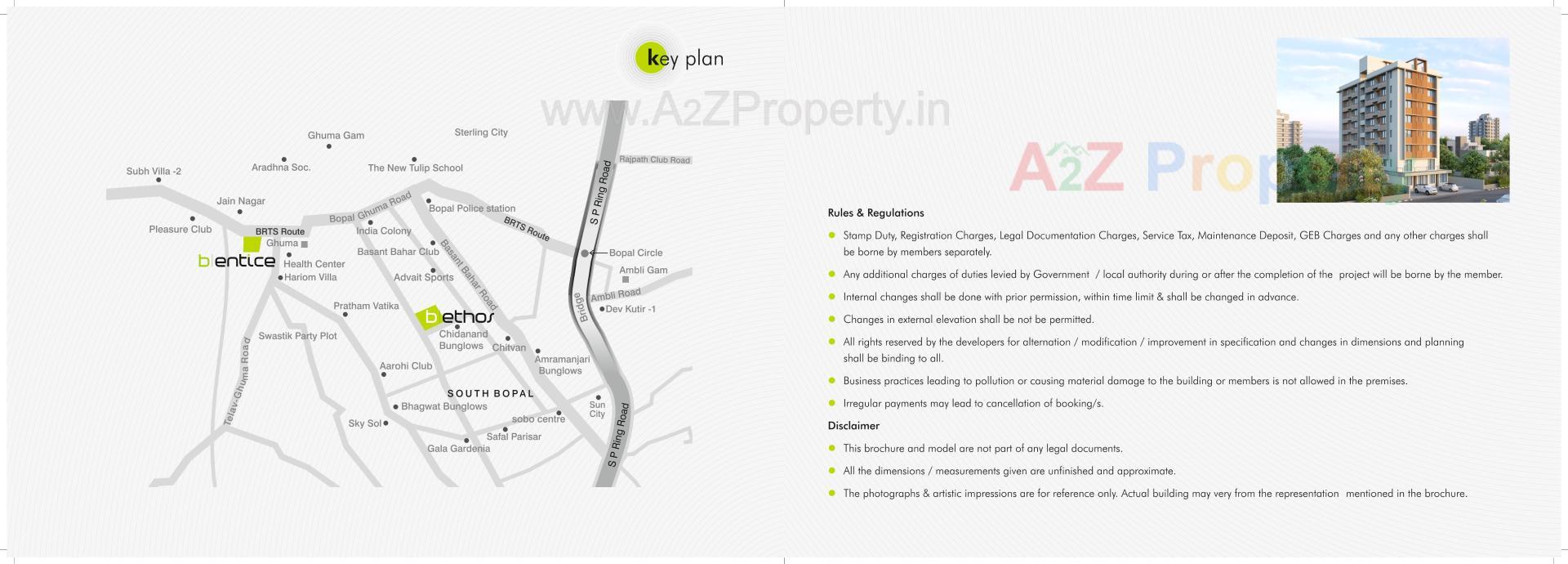  of real estate project B/entice located at Ghuma, Ahmedabad, Gujarat