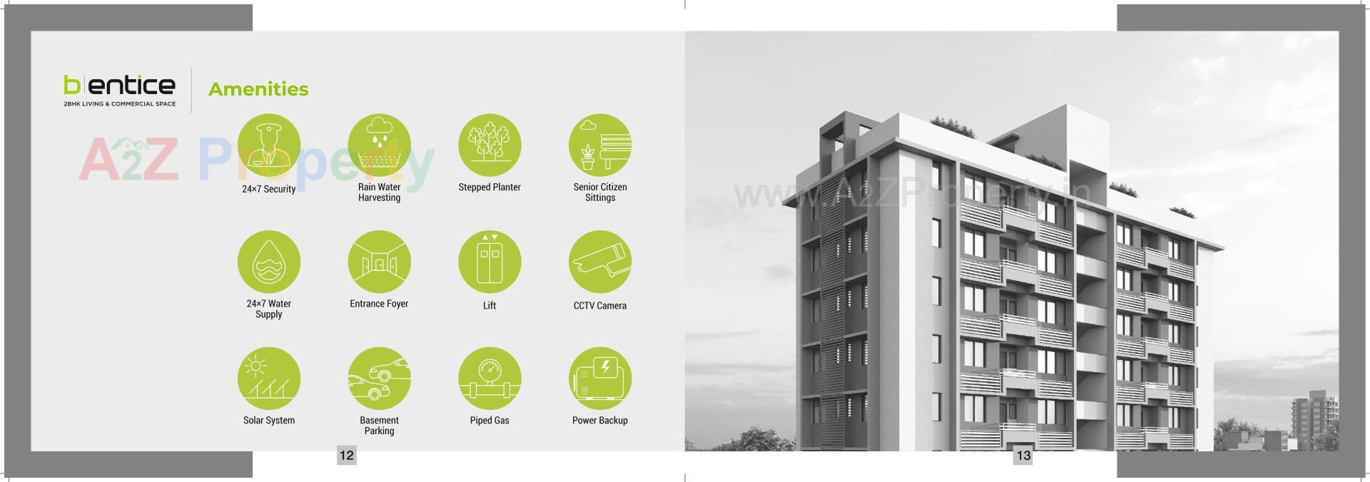  of real estate project B/entice located at Ghuma, Ahmedabad, Gujarat