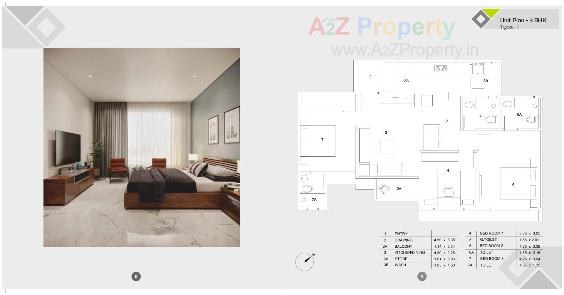 Layout of real estate project B / Ethics located at Ghuma, Ahmedabad, Gujarat