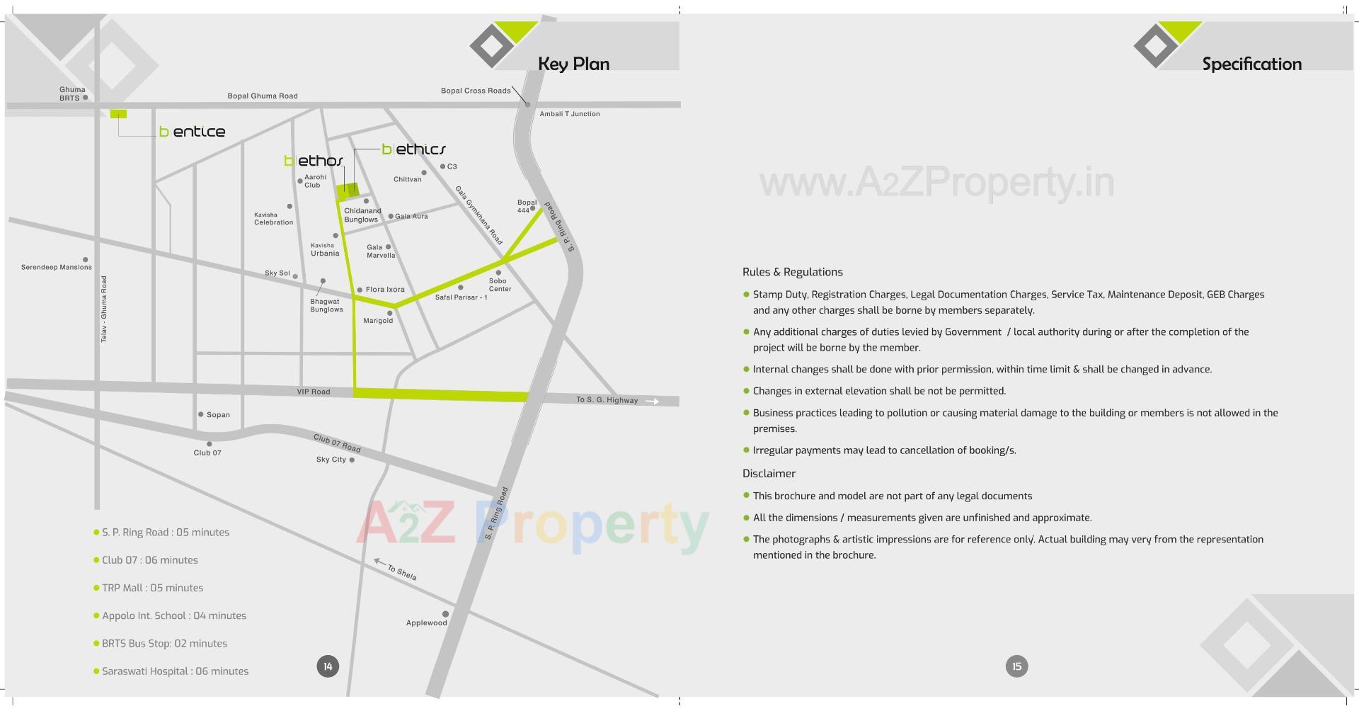  of real estate project B / Ethics located at Ghuma, Ahmedabad, Gujarat