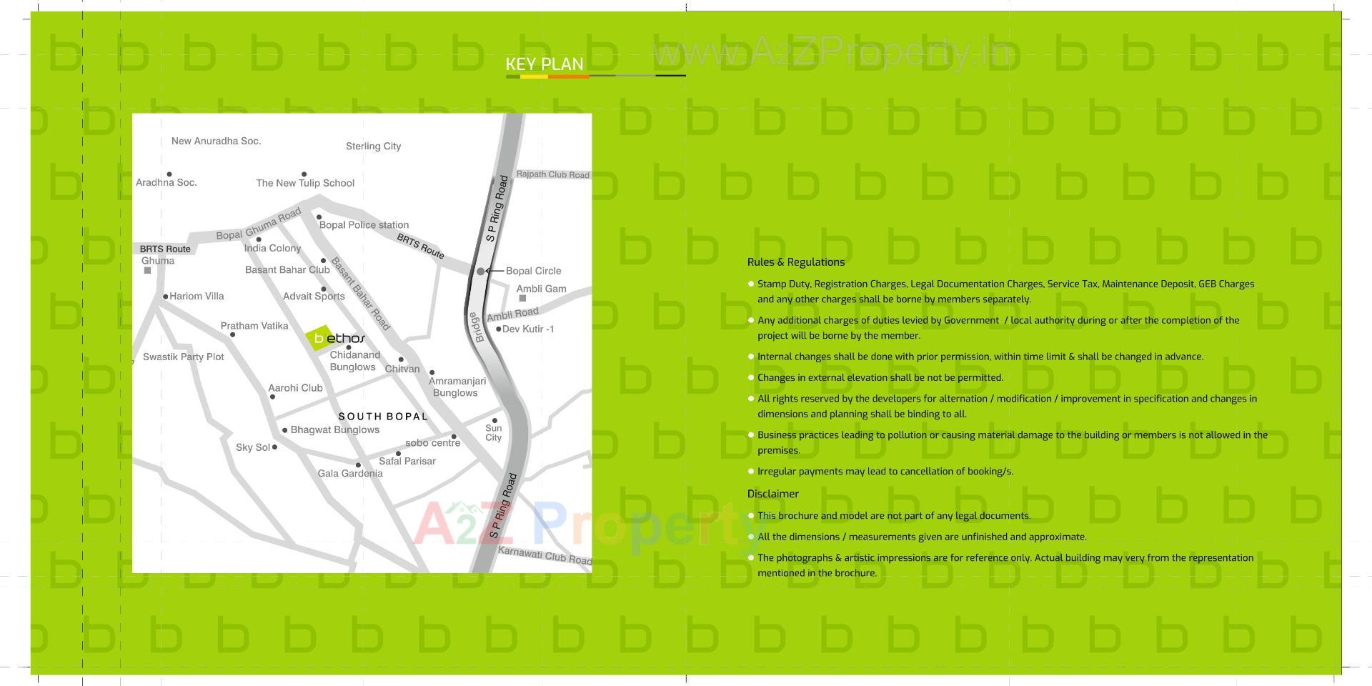  of real estate project B/ethos located at Ghuma, Ahmedabad, Gujarat