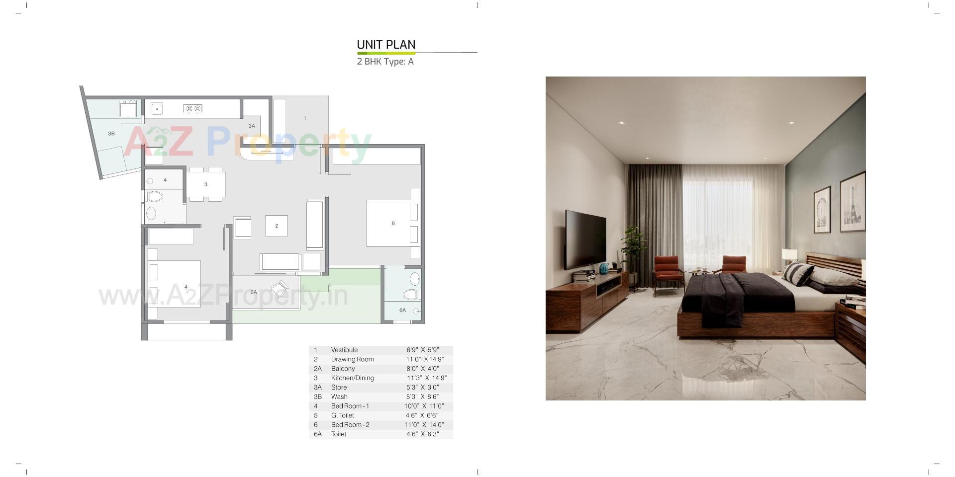 Layout of real estate project B/ethos located at Ghuma, Ahmedabad, Gujarat