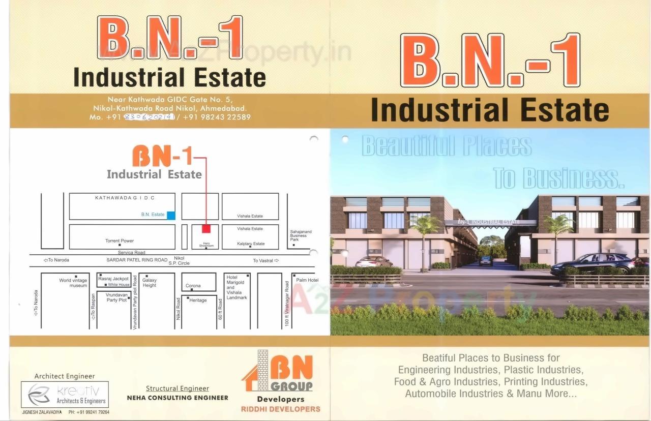  of real estate project B N  Industrial Estate located at Nikol, Ahmedabad, Gujarat