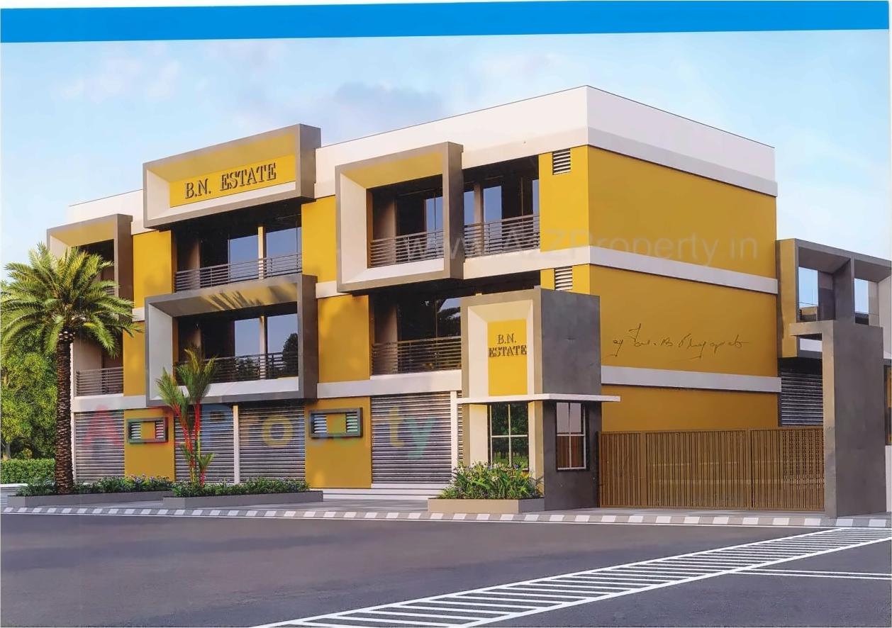 3D Elevation of real estate project B N Estate located at Nikol, Ahmedabad, Gujarat